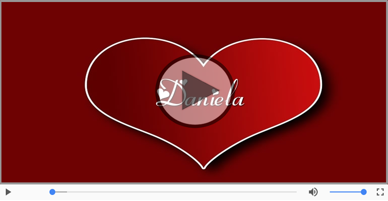 Felicitari muzicale de dragoste - Cu dragoste pentru Daniela