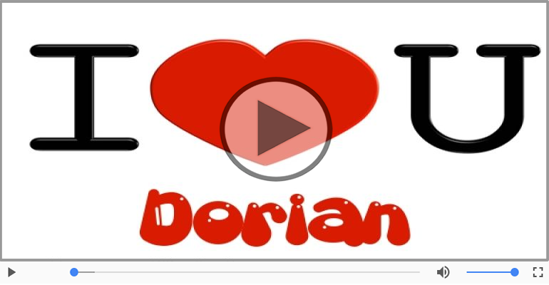 Te iubesc, Dorian!