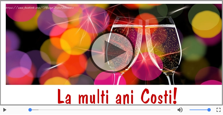 Felicitari muzicale de la multi ani - La multi ani, Costi!