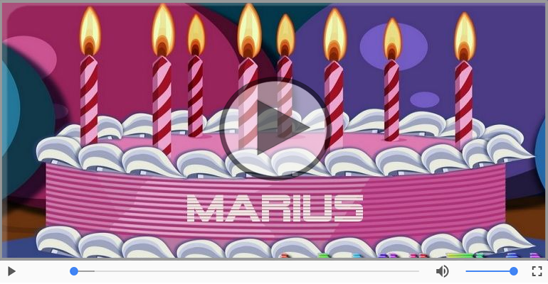Felicitari muzicale de la multi ani - La multi ani cu sanatate, Marius!