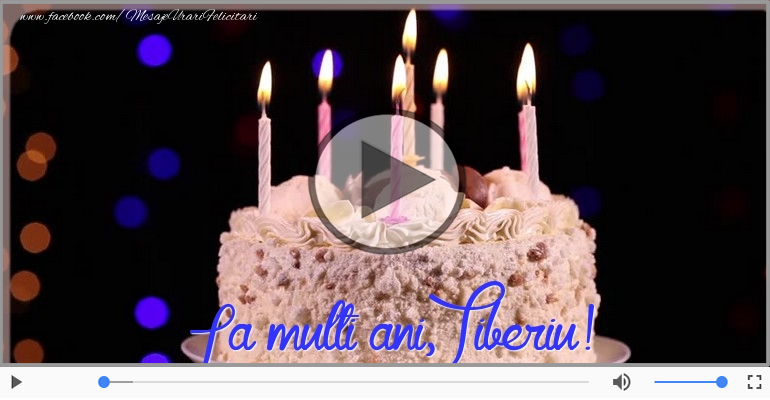 Felicitari muzicale de la multi ani - La multi ani cu sanatate, Tiberiu!