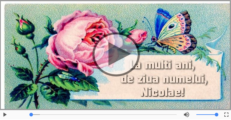 Felicitari muzicale de Sfantul Nicolae - La multi ani de Mos Nicolae!