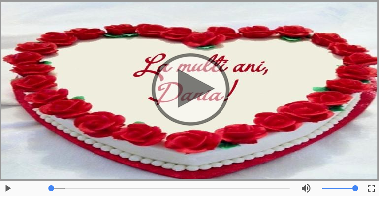 Felicitari muzicale de zi de nastere - La multi ani, Daria! Happy Birthday Daria!